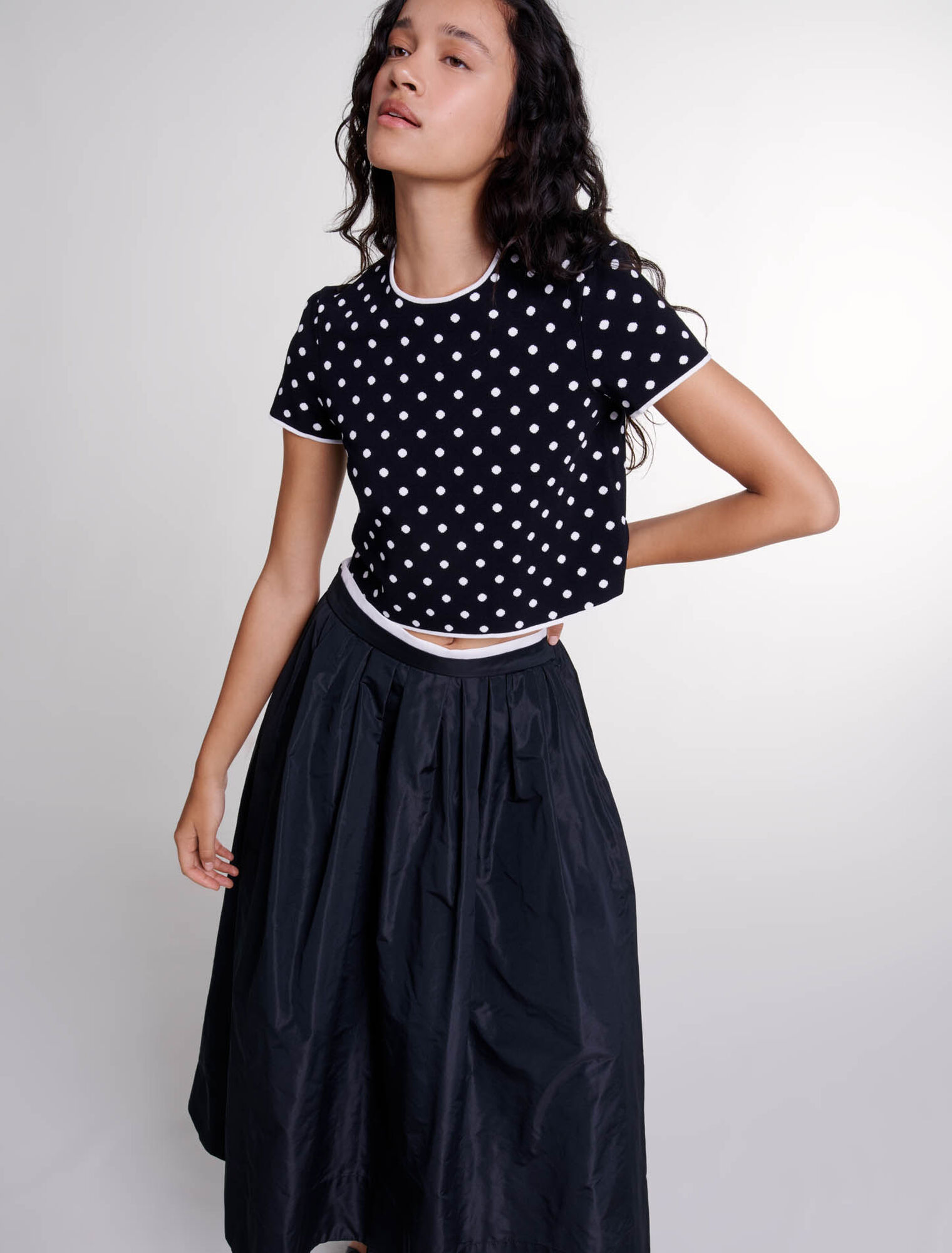 Fancy knit top 