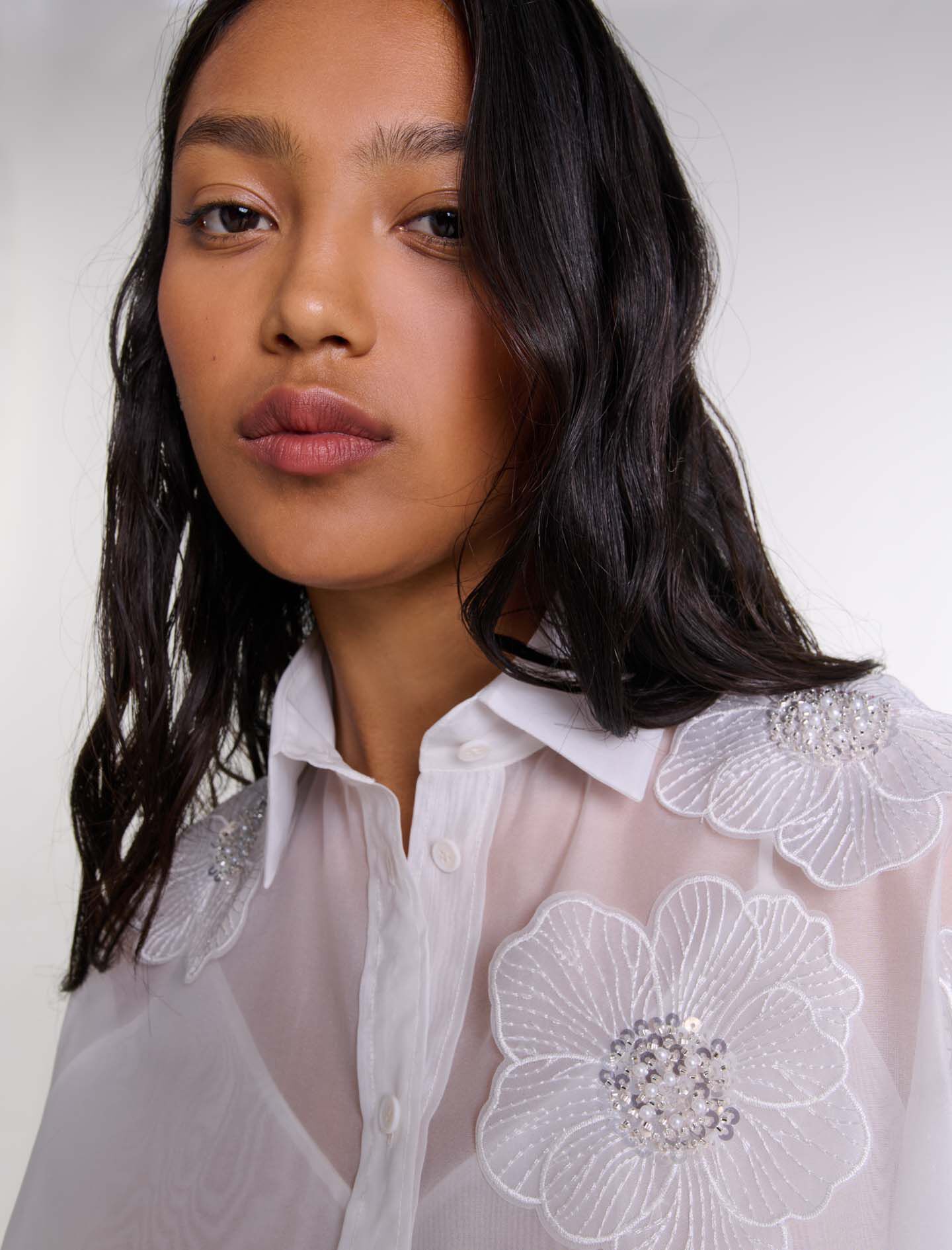 Organza shirt - Shirts | Maje Organza shirt - Shirts | Maje