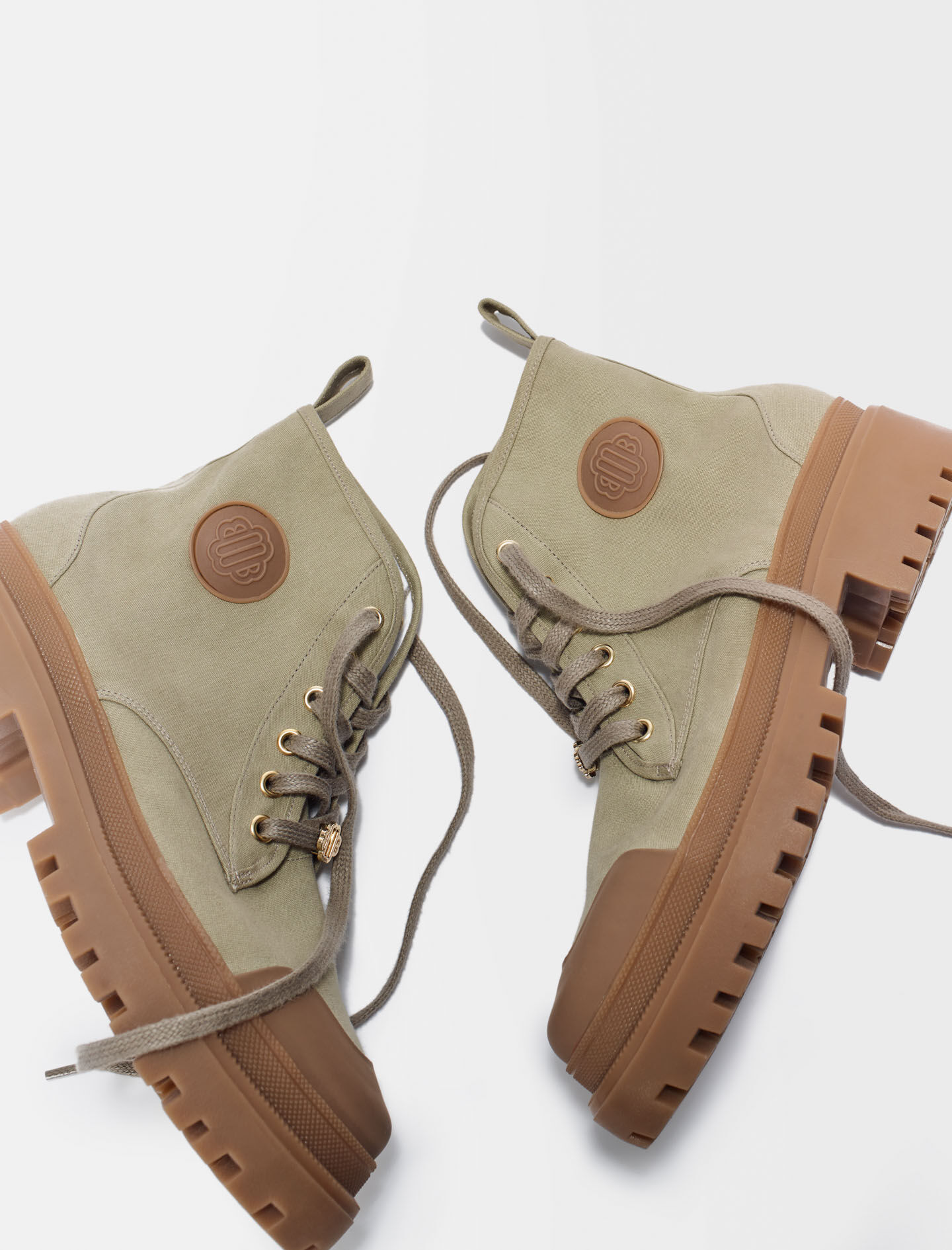 Fabric boots Natural for Women | Maje