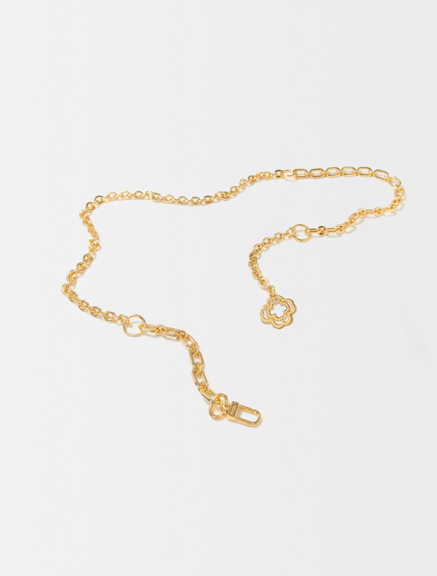 Clover logo chain belt