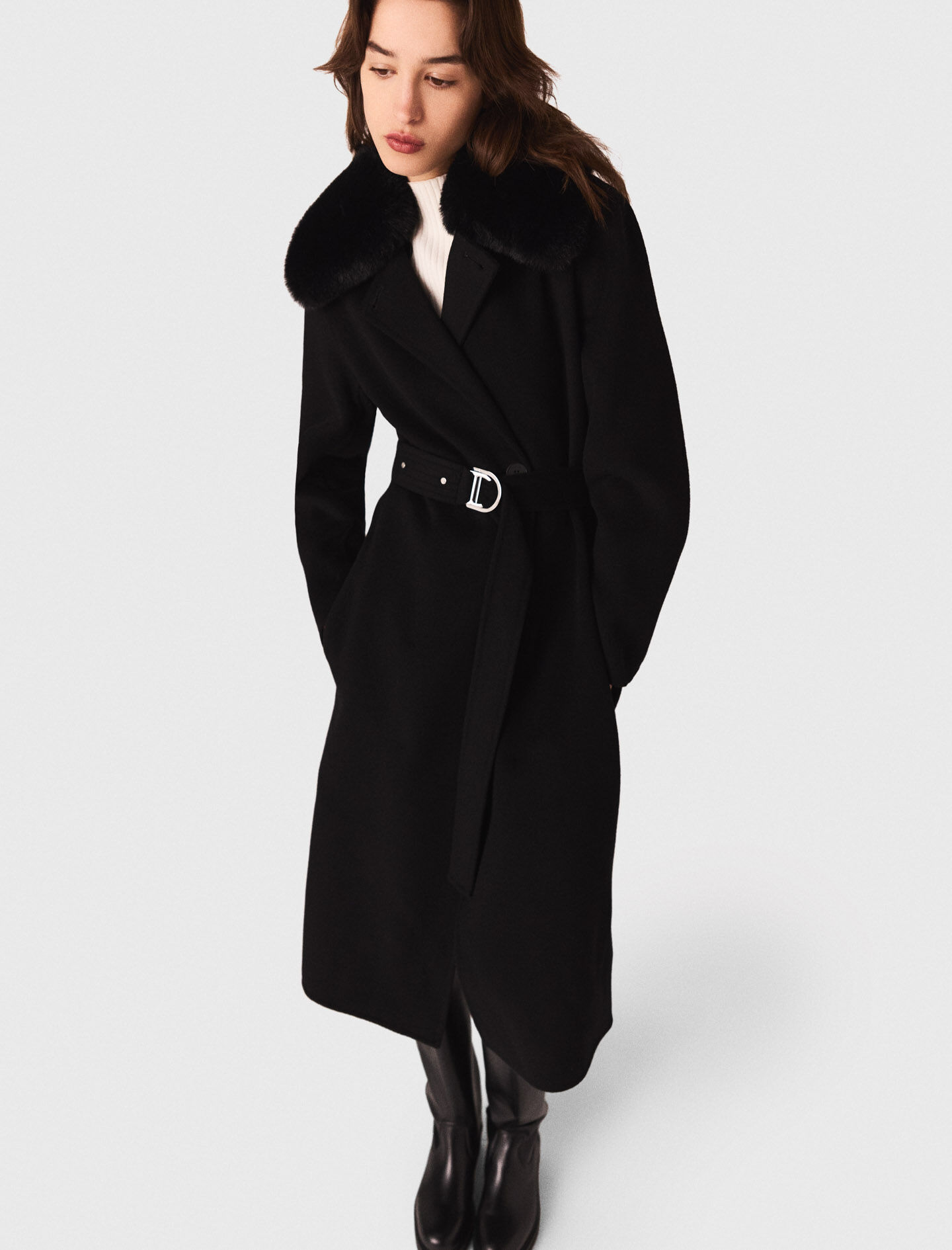 MASU 20aw bohemiancoat 48 ブラック 黒 MASU 20aw bohemiancoat 48 ブラック 黒 ジャケット・アウター