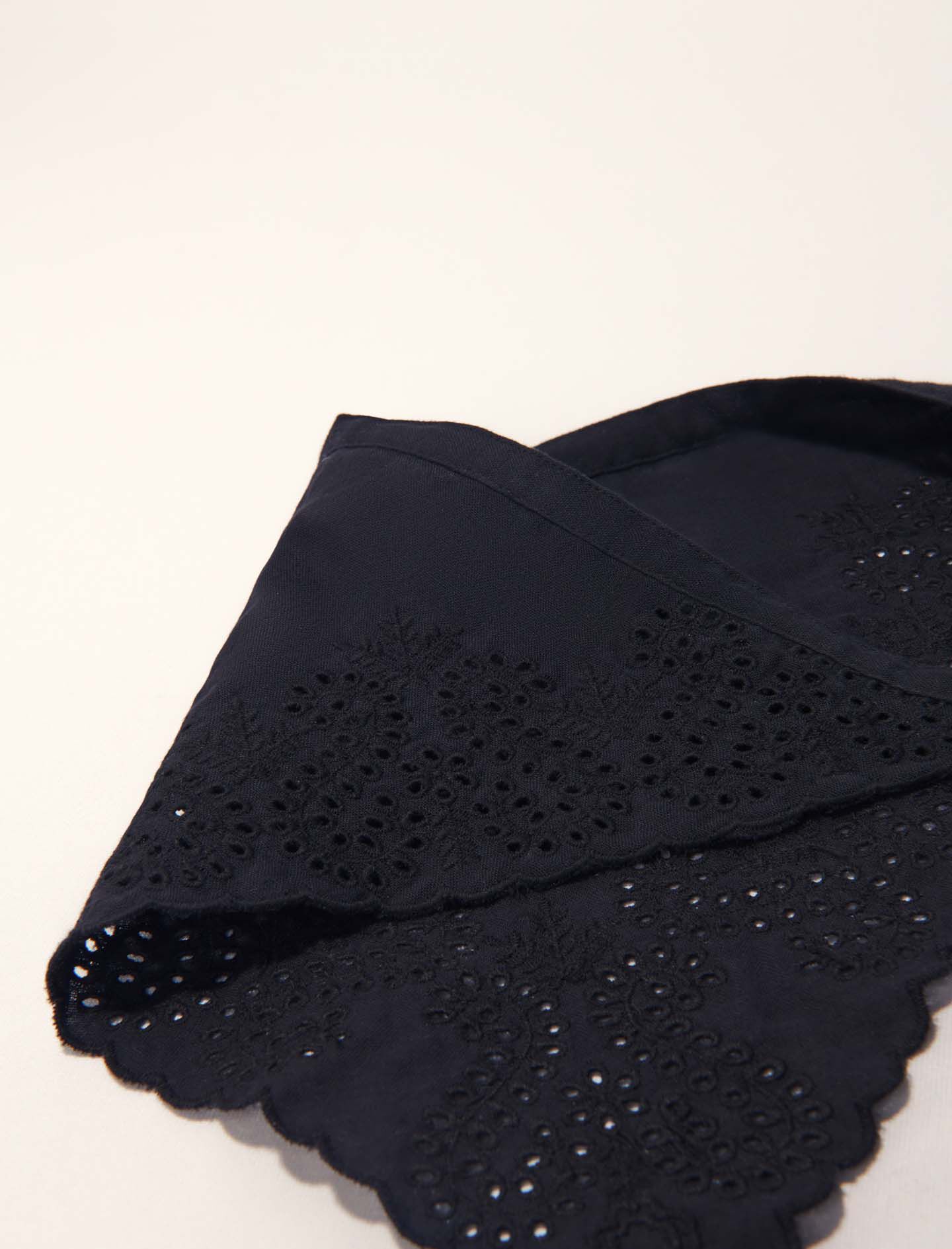 Triangle scarf Black / Gray for Women | Maje