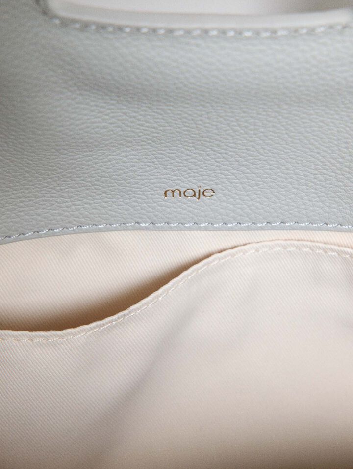 Grained leather Miss M bag