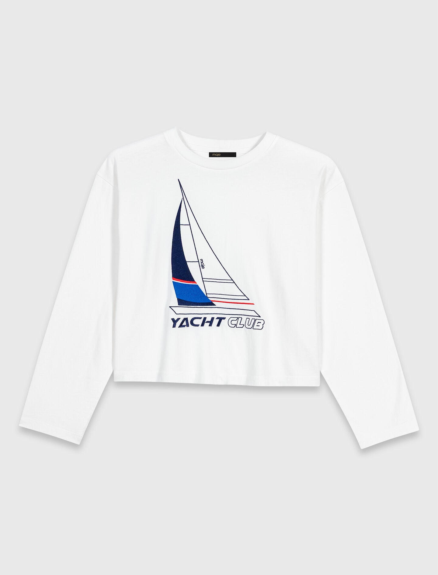 Boat print T-shirt 6