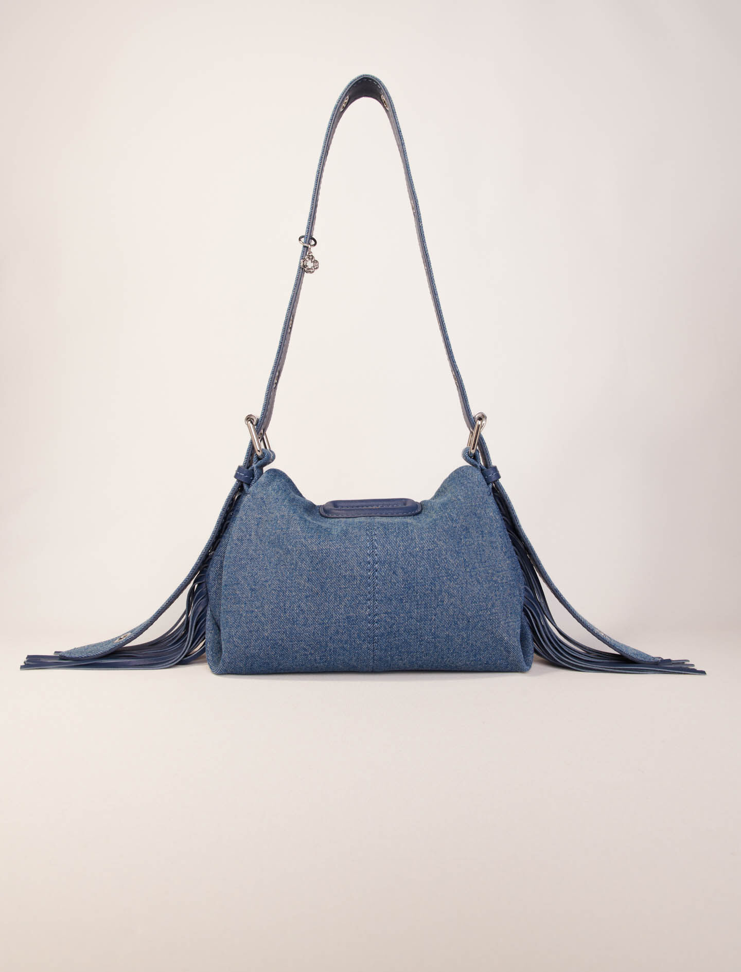 Miss M mini denim bag Blue for Women | Maje