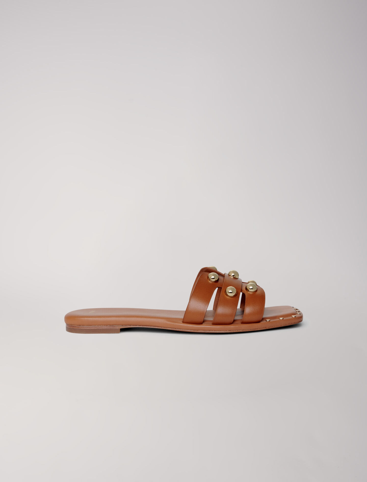 Maje sandals with studs discount