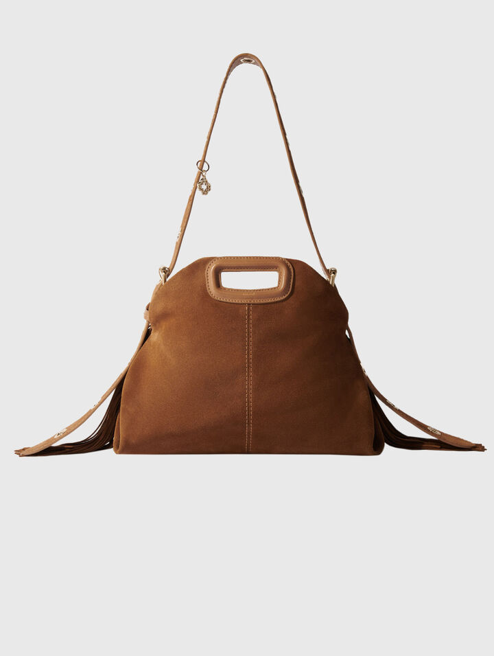 Suede Miss M bag