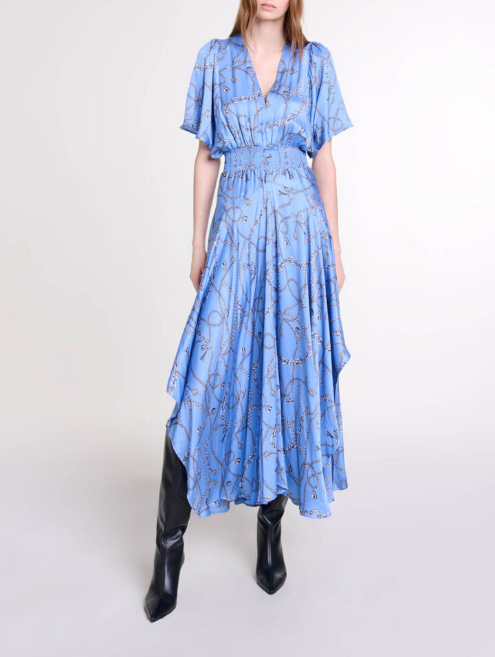 Patterned maxi dress