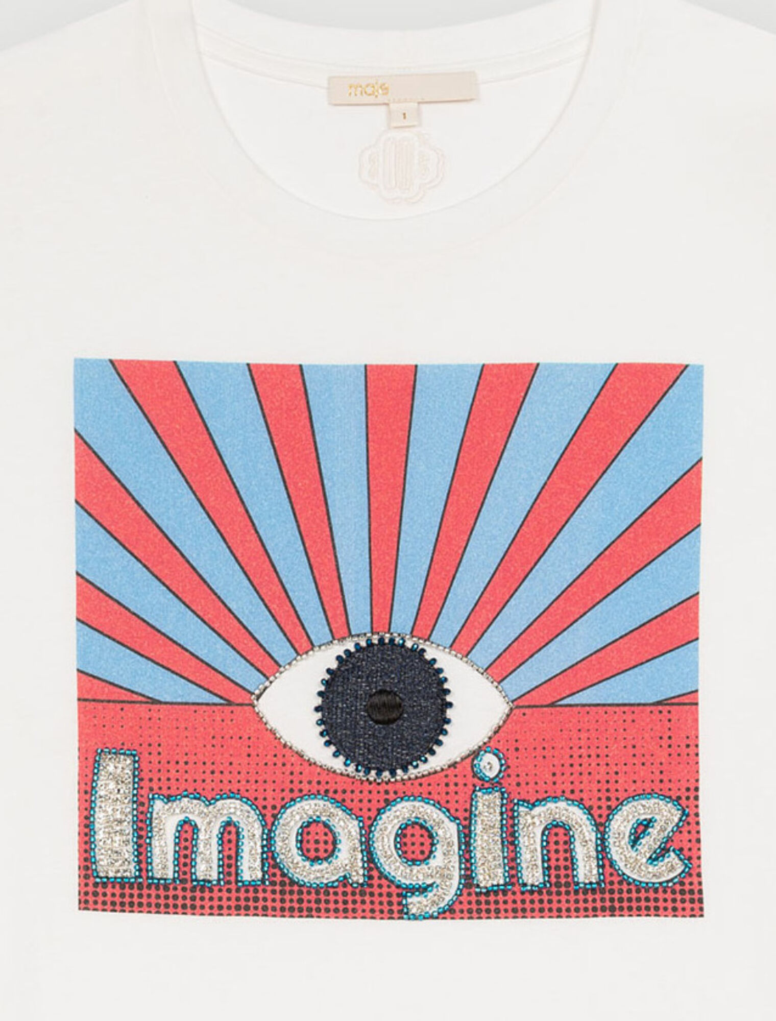 Silkscreen printed T-shirt