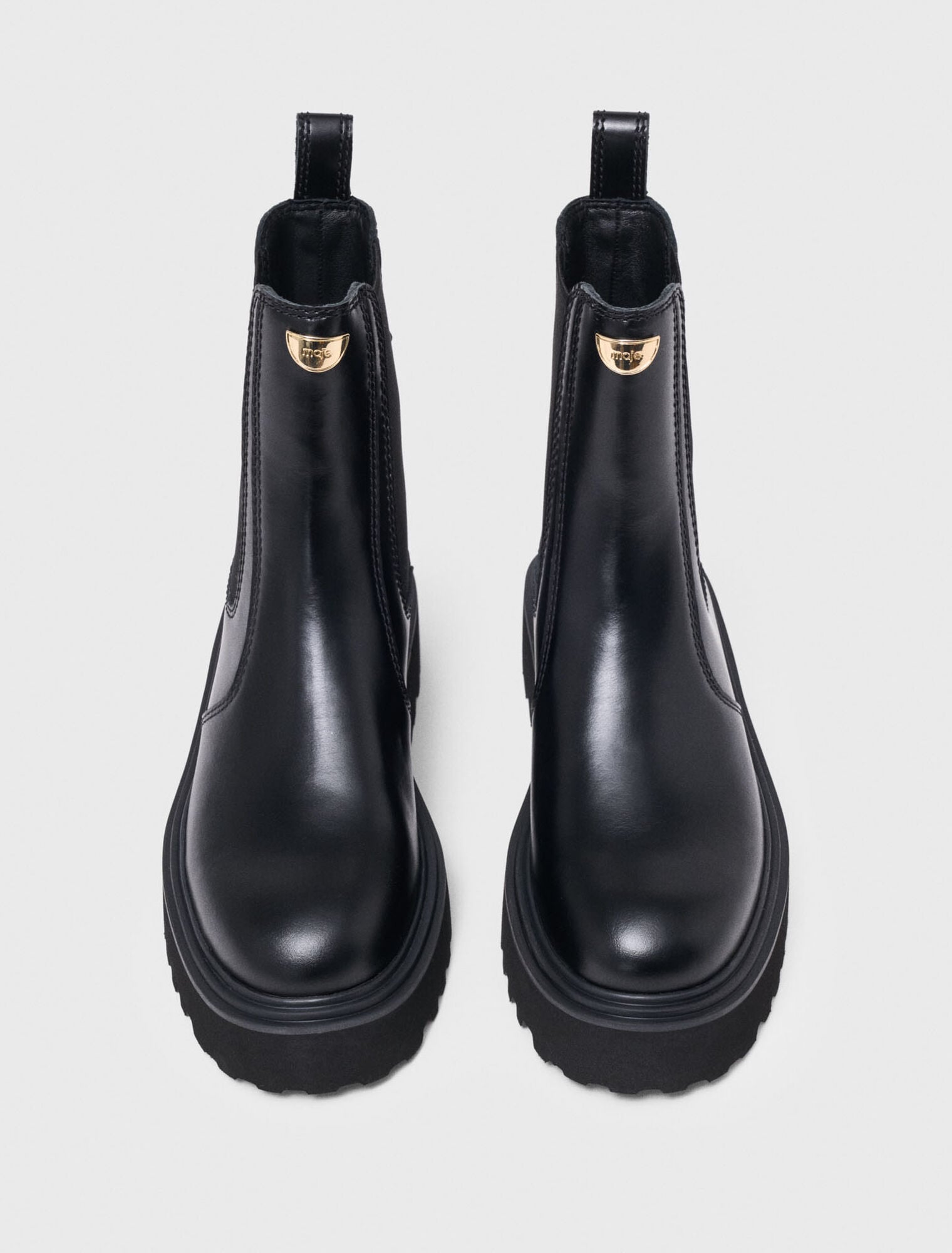 Leather Chelsea boots