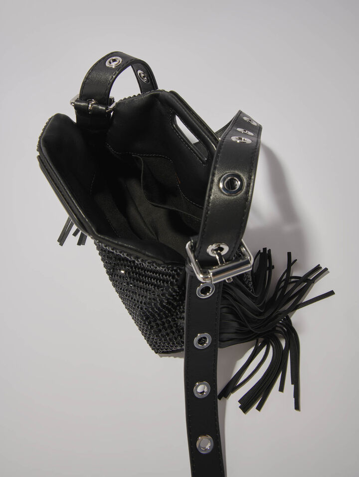 Miss M Mini rhinestone bag