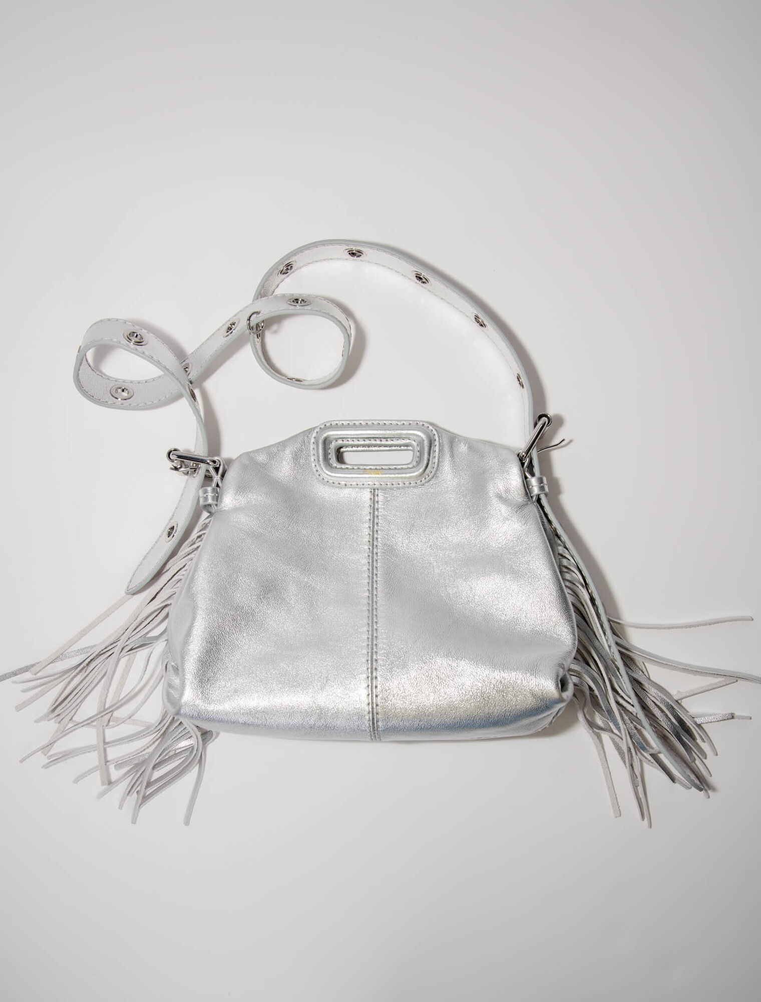 Metallic leather Miss M Mini bag