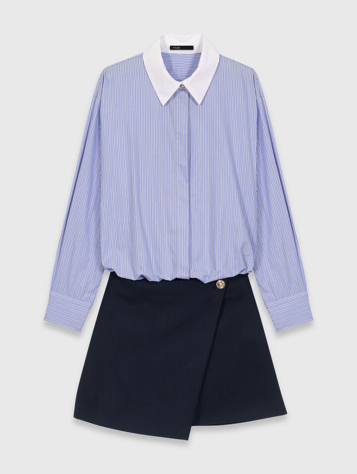 2-in-1 shirt dress