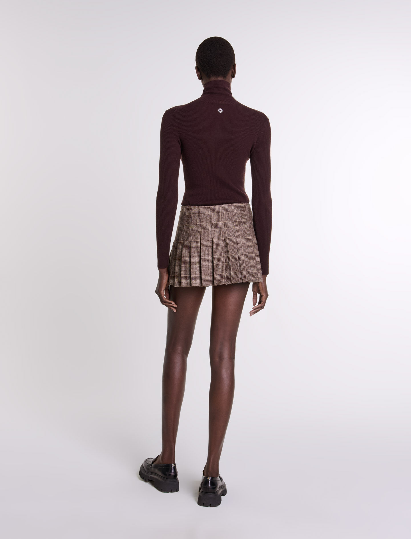 Short pleated skirt - Mini skirts | Maje Short pleated skirt - Mini skirts | Maje