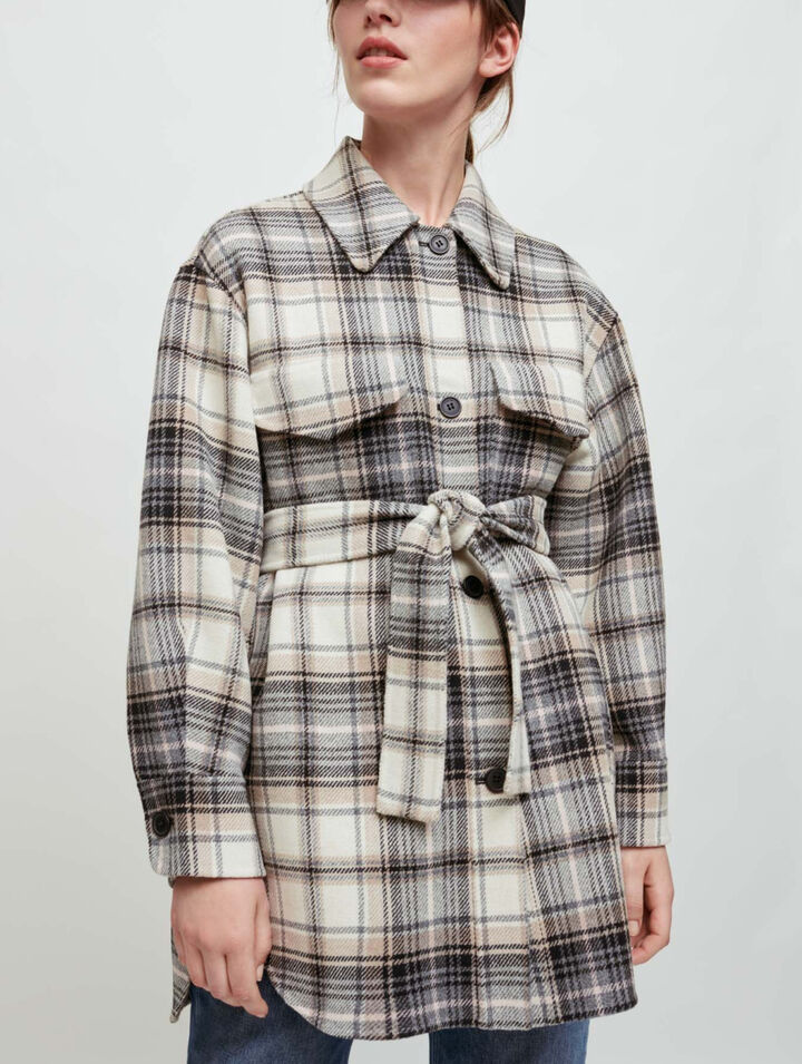 Check overshirt