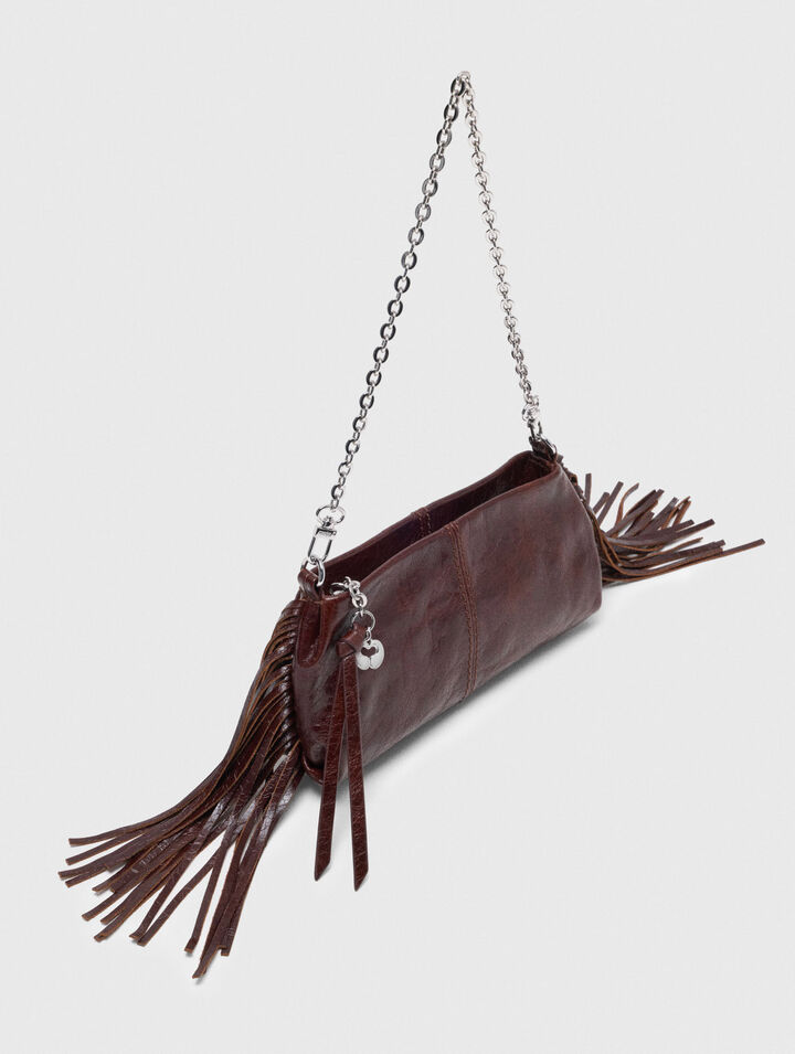 Patent leather Miss M Pouch bag