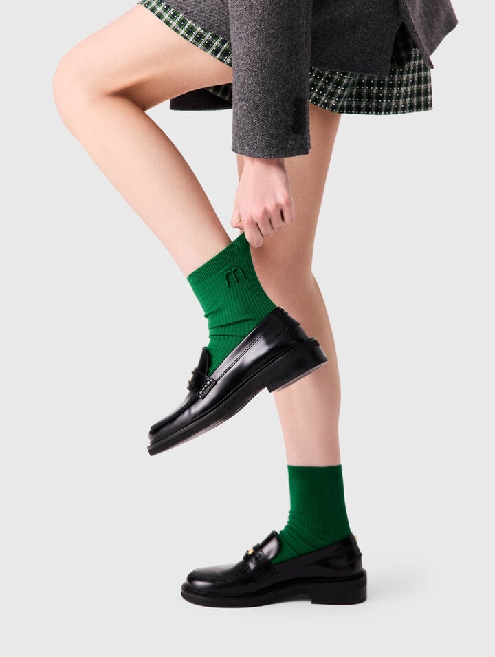 Colourful cotton socks