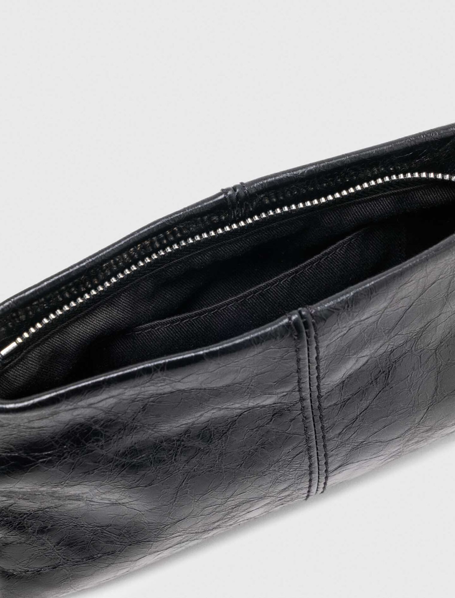 Patent leather Miss M clutch bag