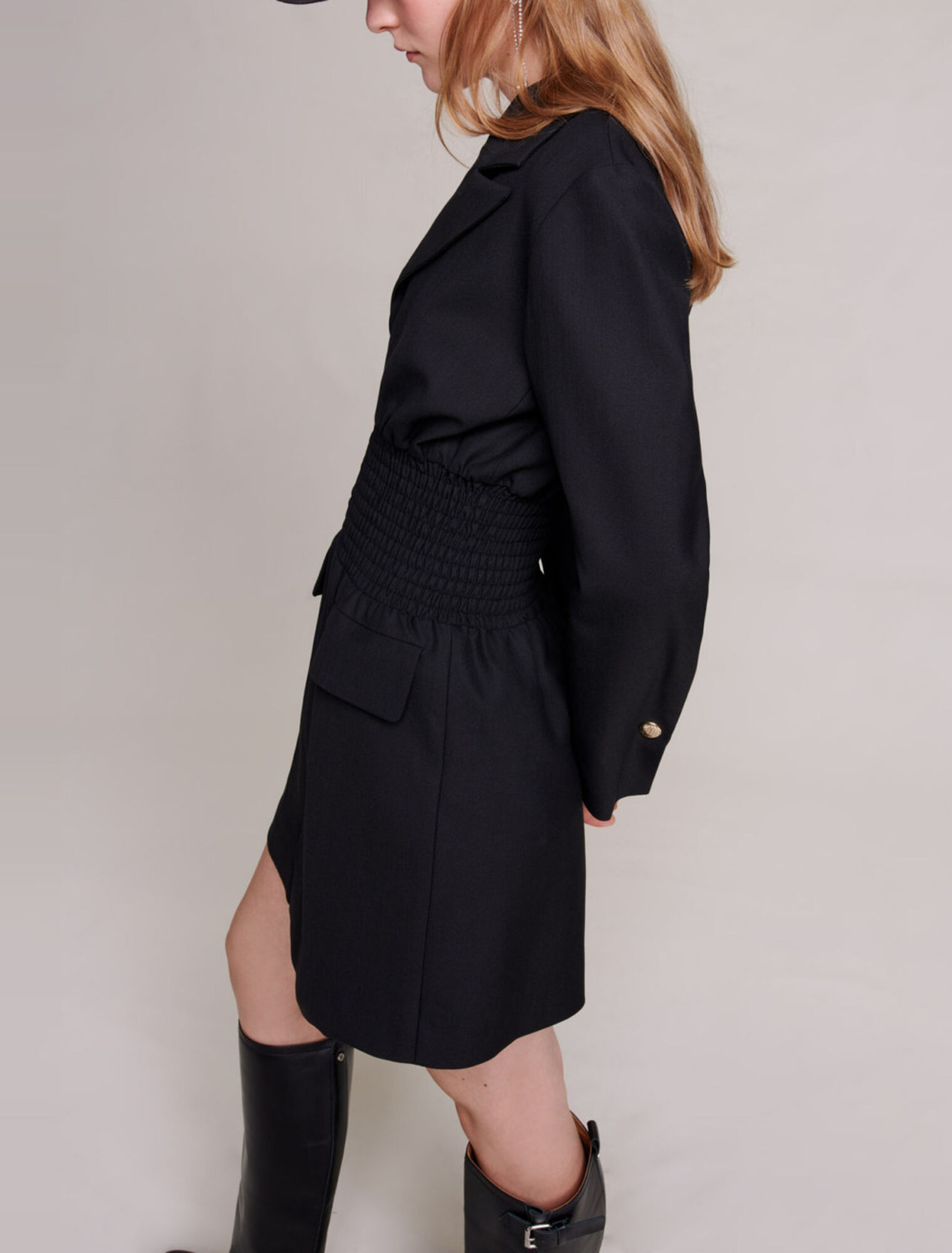 Short smocked dress