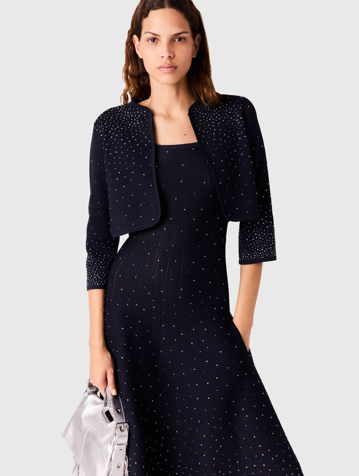 Rhinestone cardigan