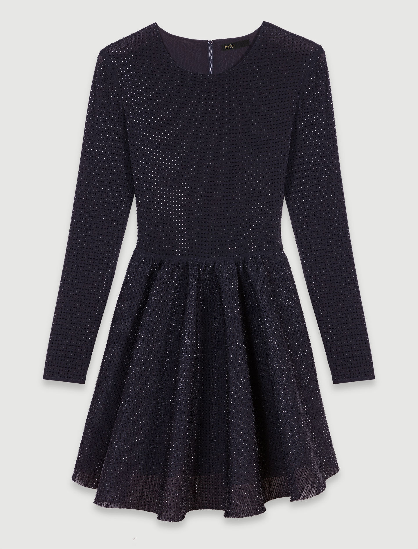 2024 お歳暮【公式】 - 人気ブランド Rhinestone mini Maje | dresses Short - dress ワンピース