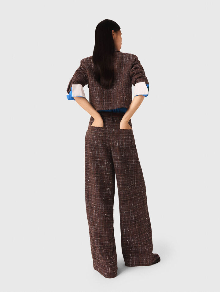 Tweed trousers
