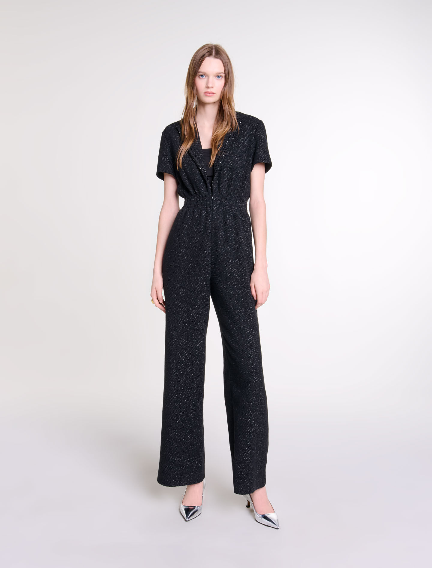 Maje jumpsuit sale deals