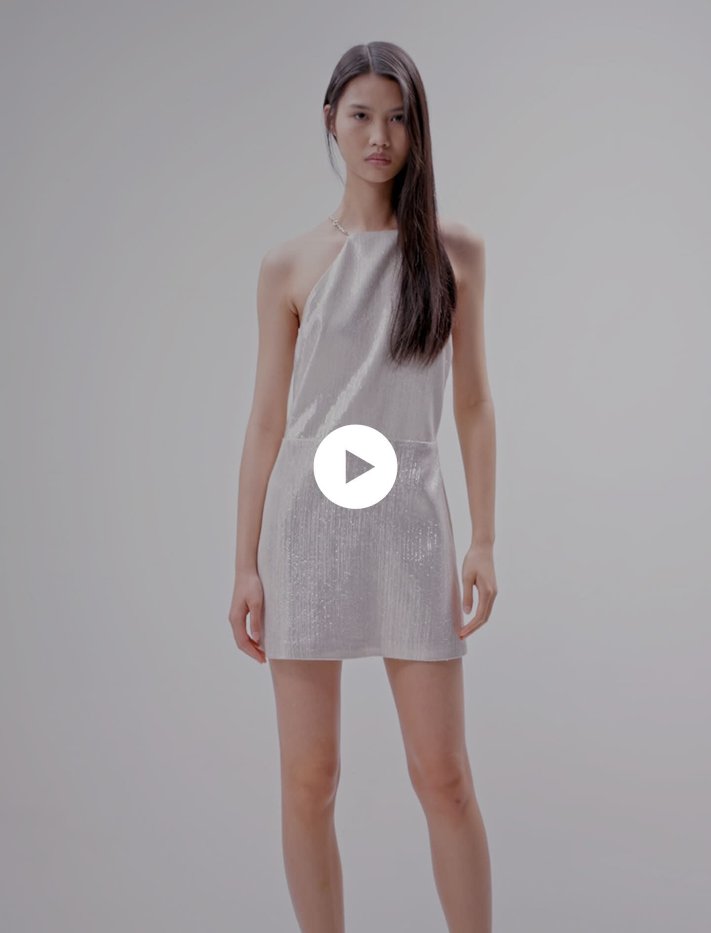 Short metallic dress