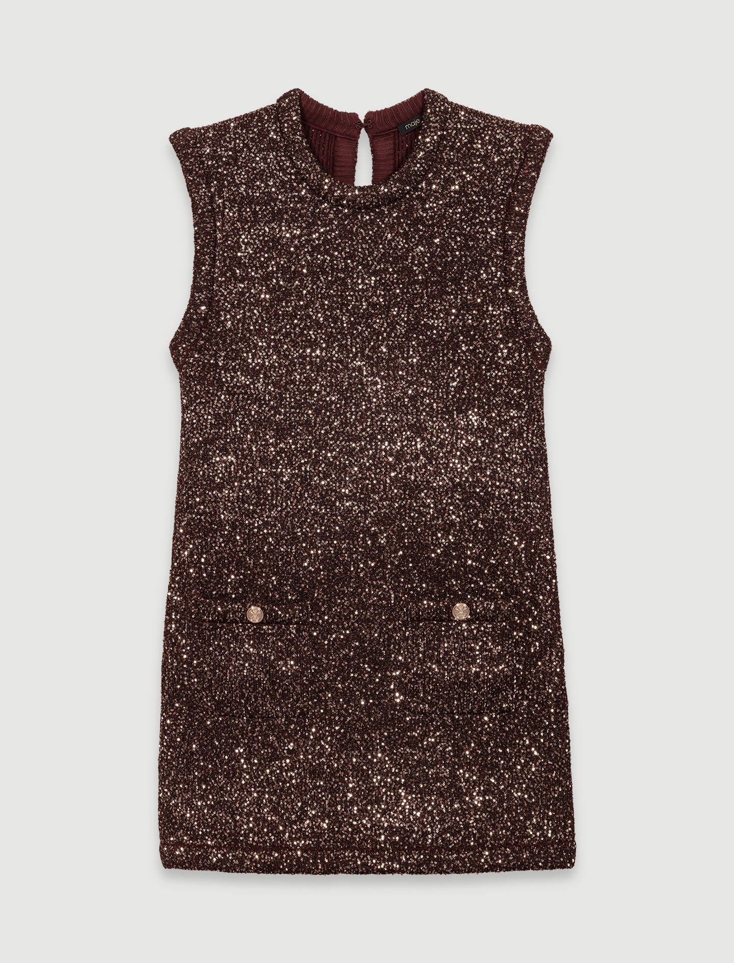最前線の Short sequin Maje | Offline_Dresses - dress ワンピース