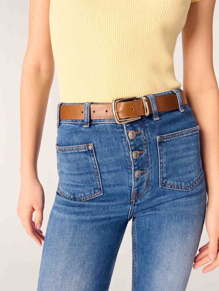 Rib knit top