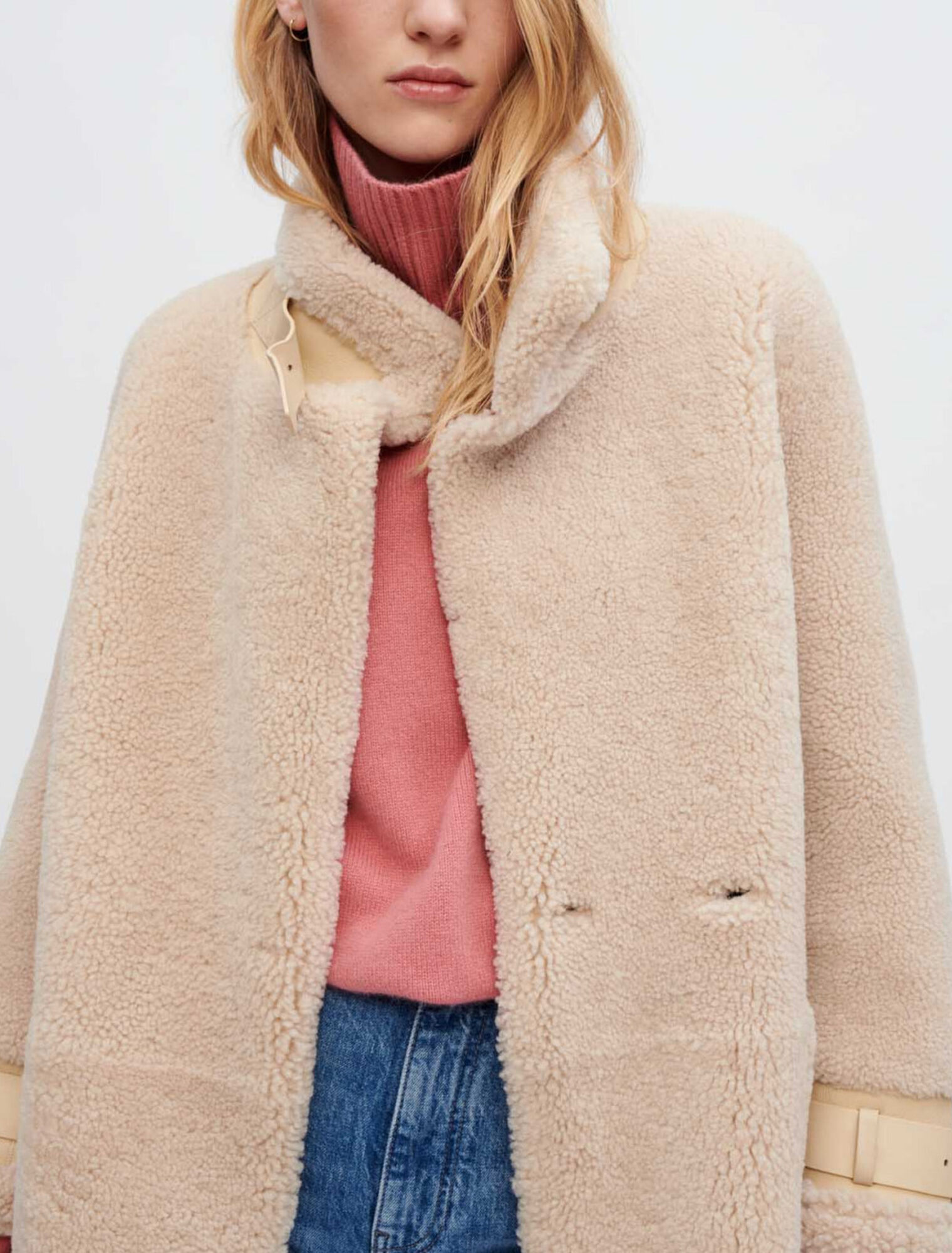 Shearling coat