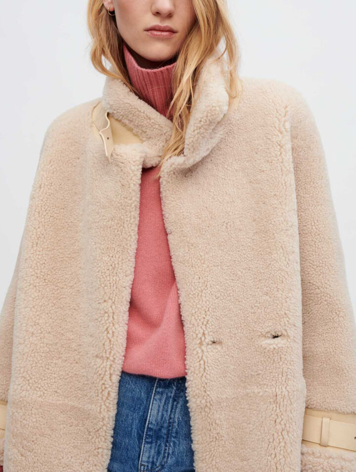 Shearling coat