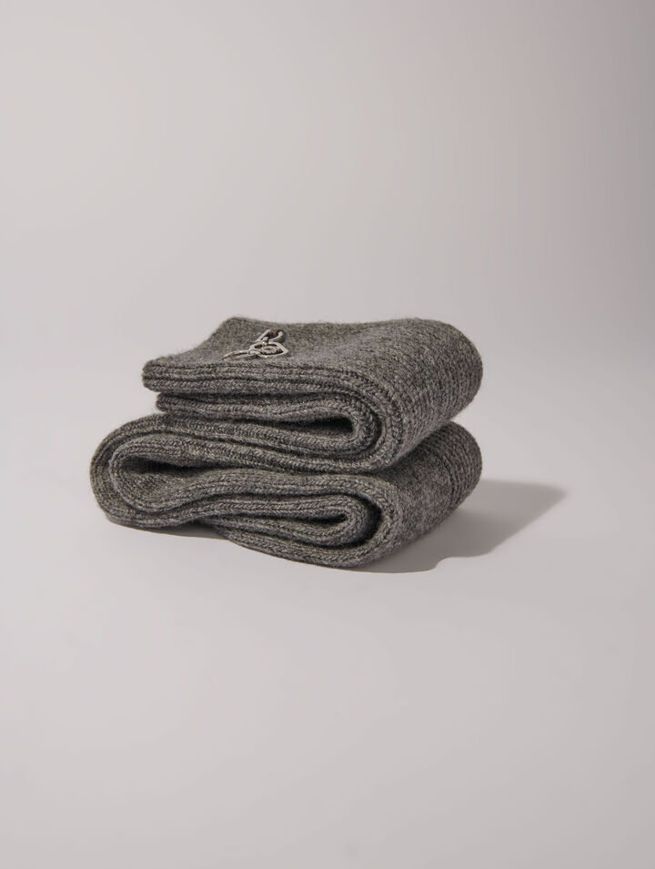 Wool blend socks