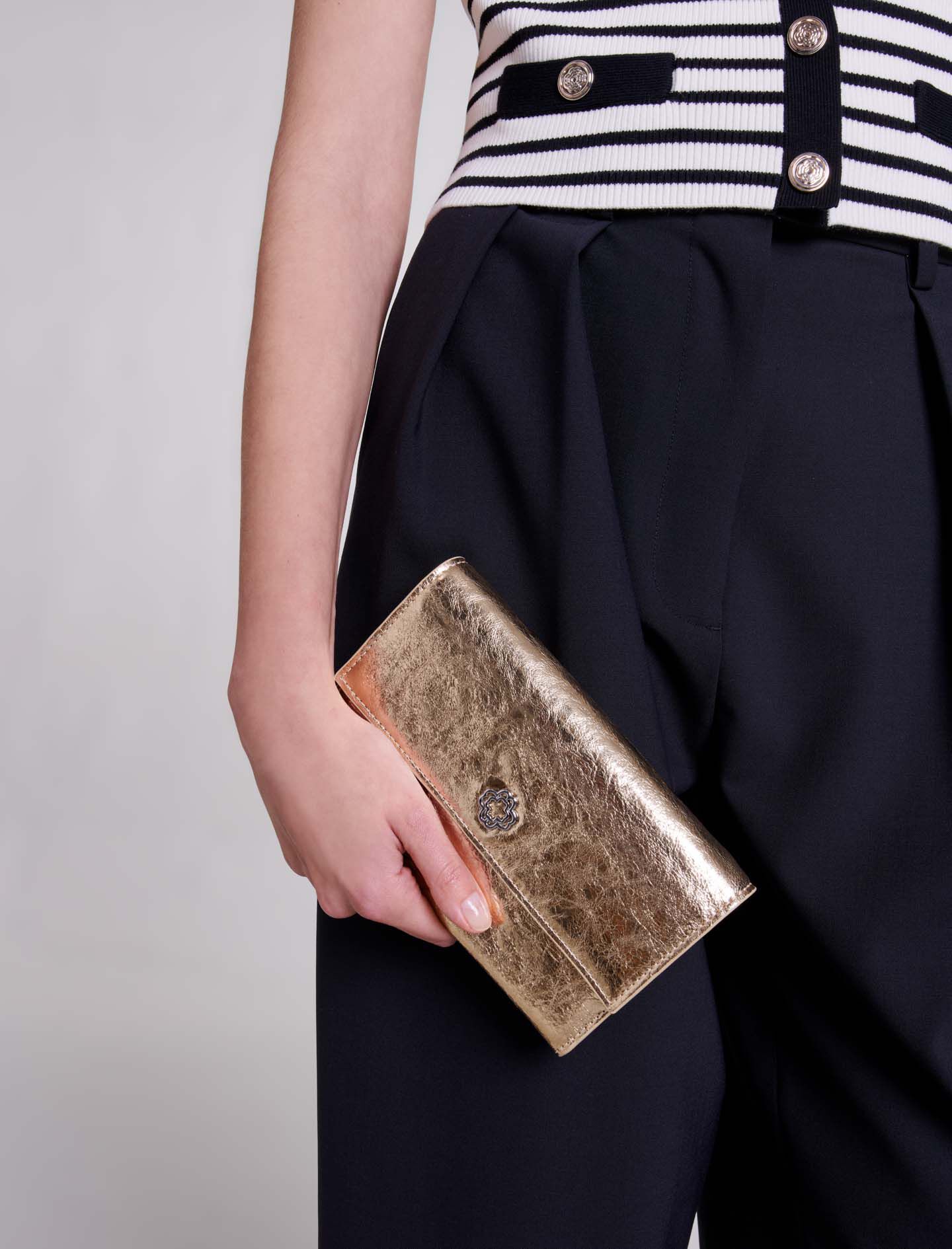 Leather clutch bag online