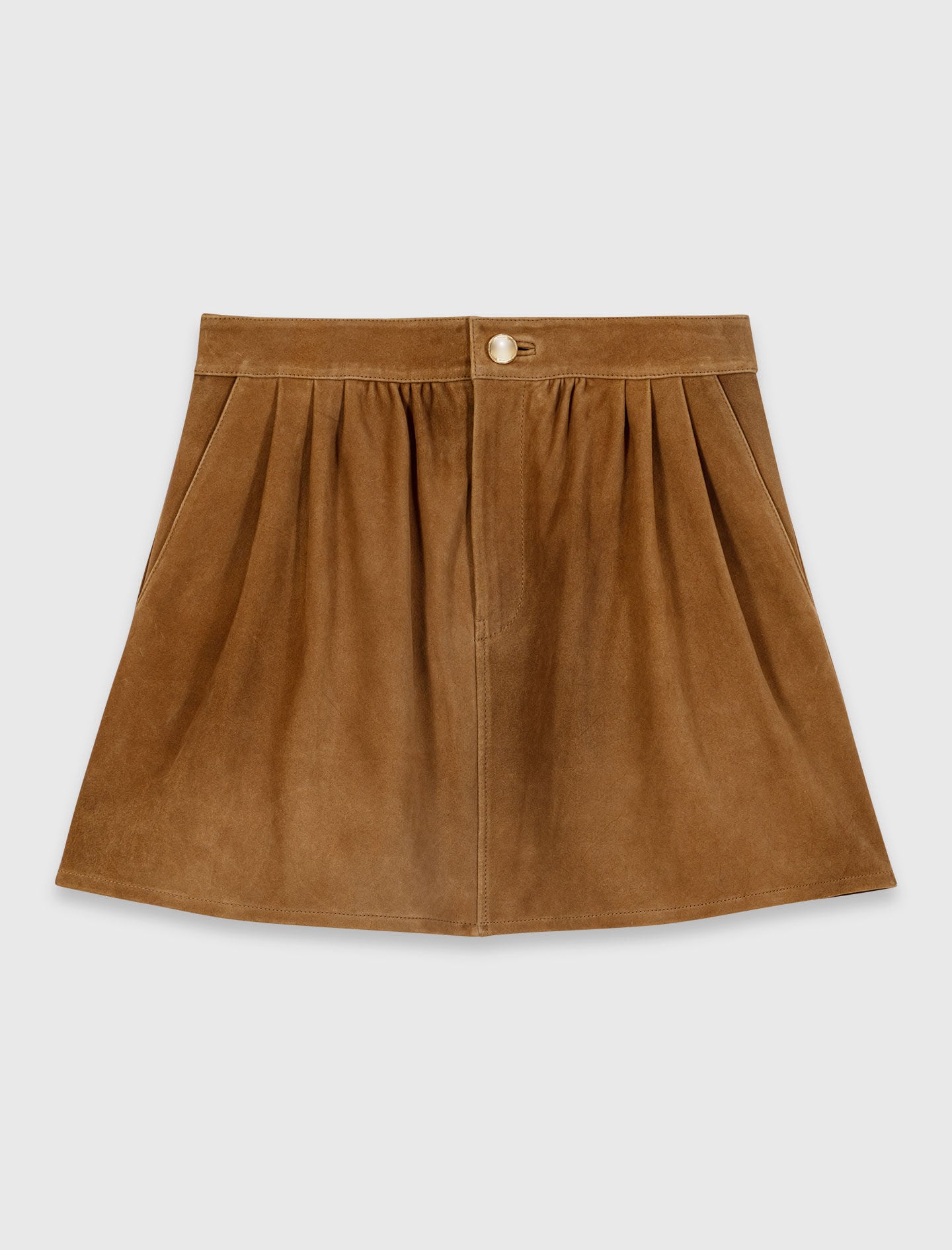 Short suede skirt 6