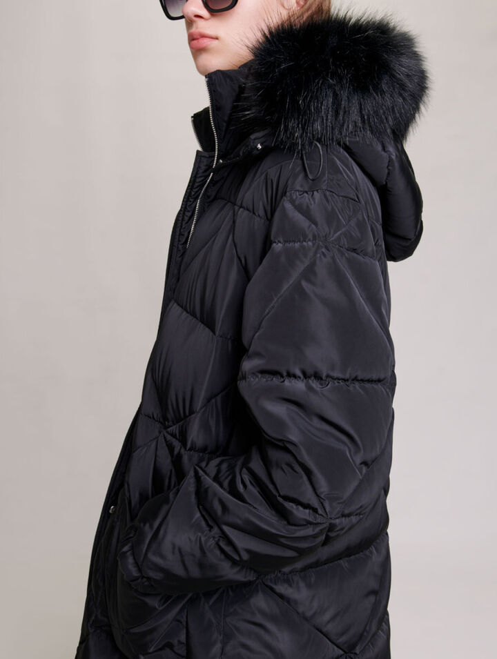 Long padded jacket
