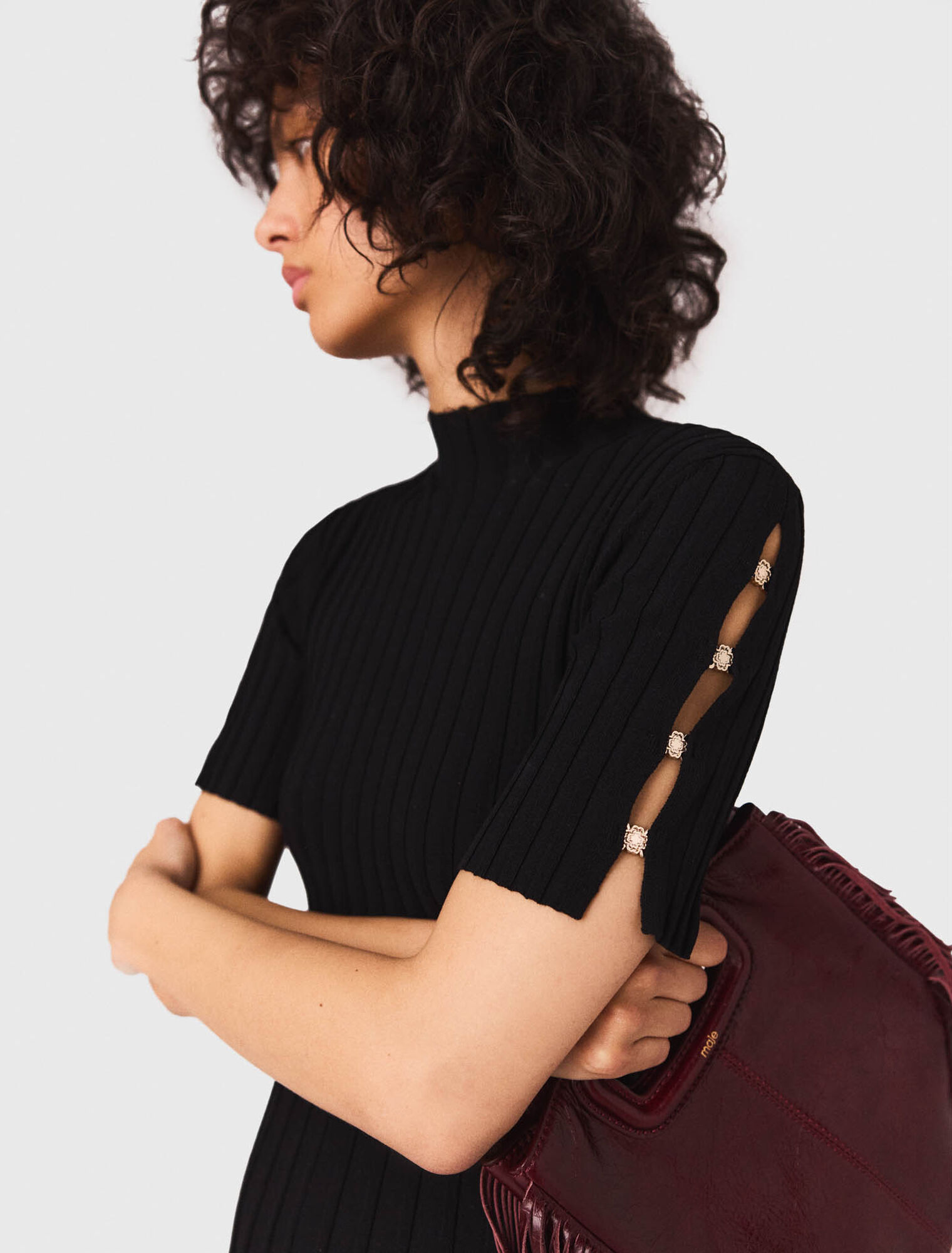 Short knit dress