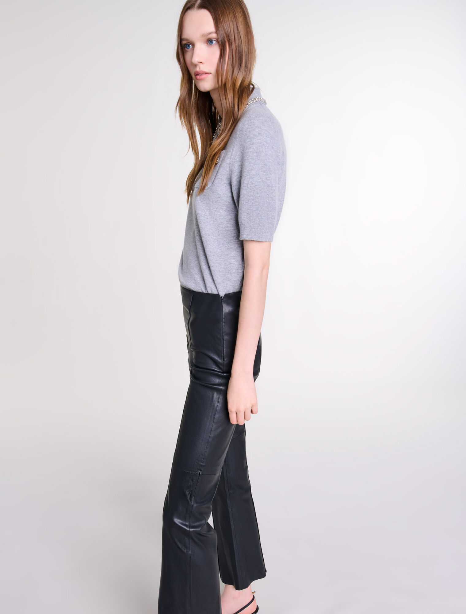 Leather trousers