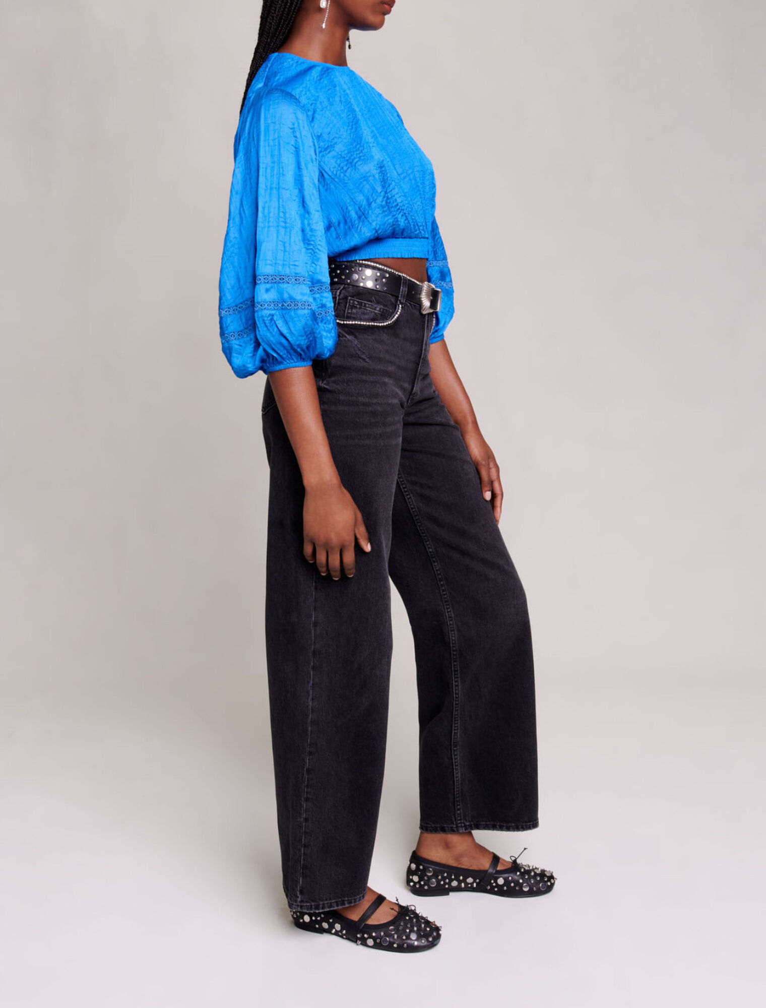 Satin top