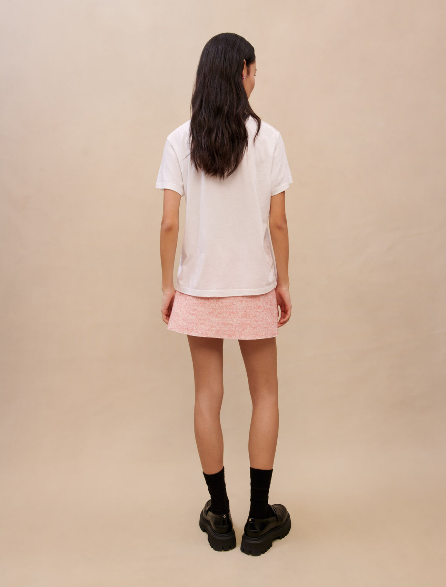 T-shirt with Clover print