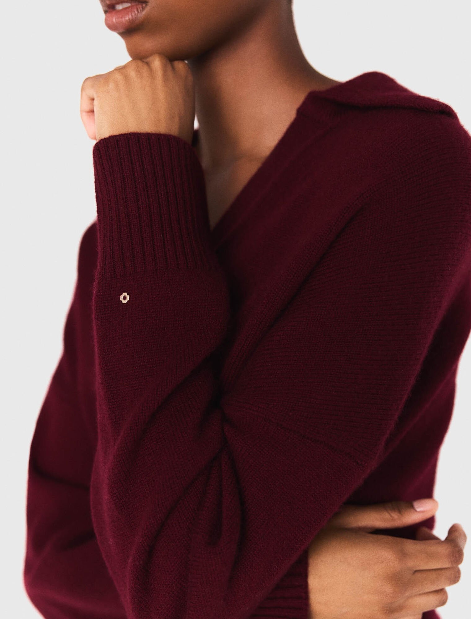 Wool-blend jumper