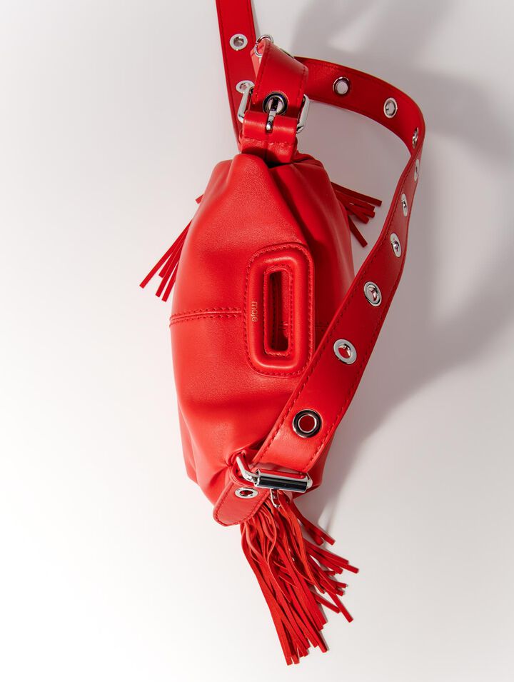 Plain leather mini Miss M bag