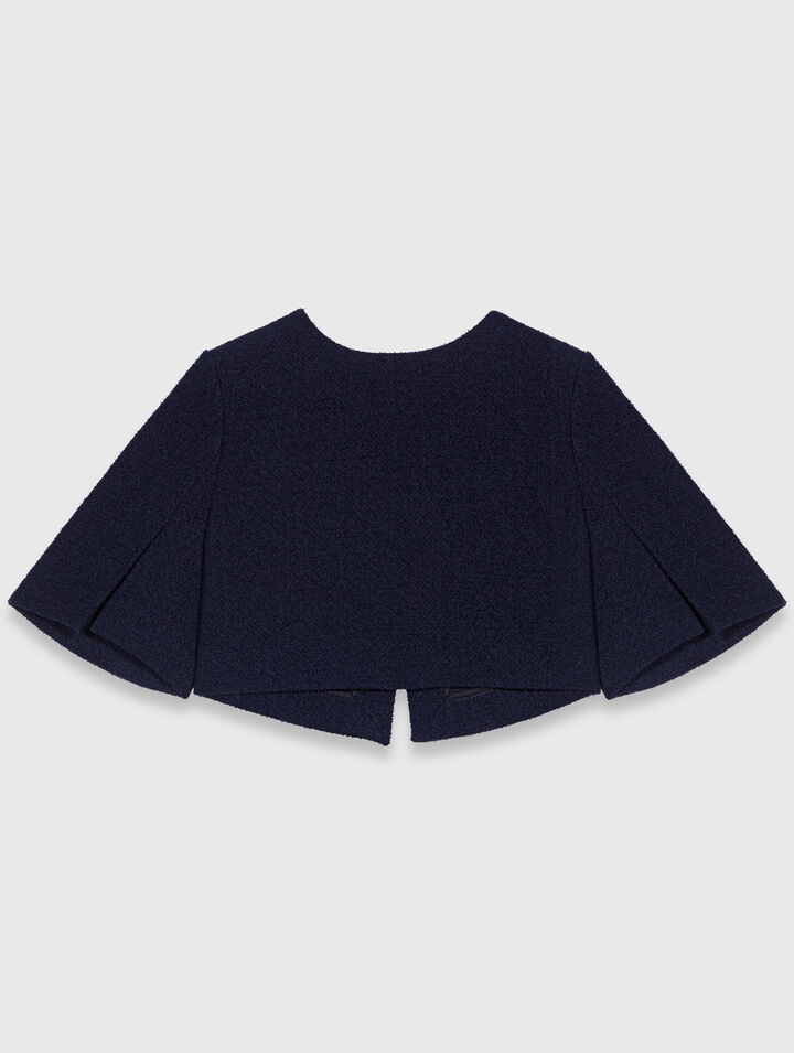 2-in-1 tweed dress