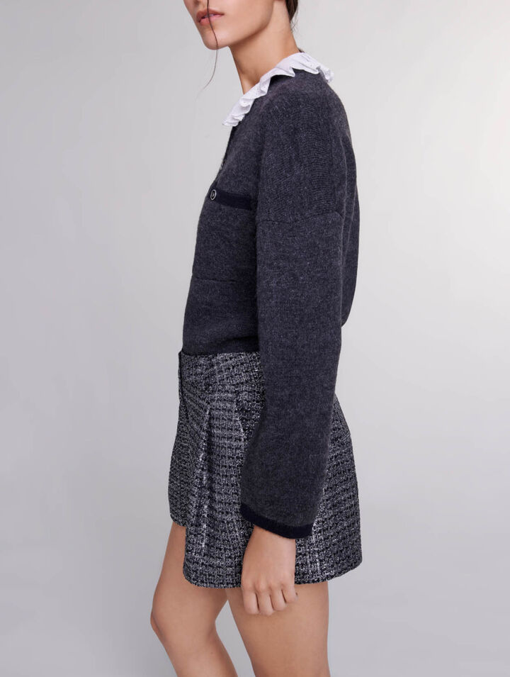 Tweed shorts