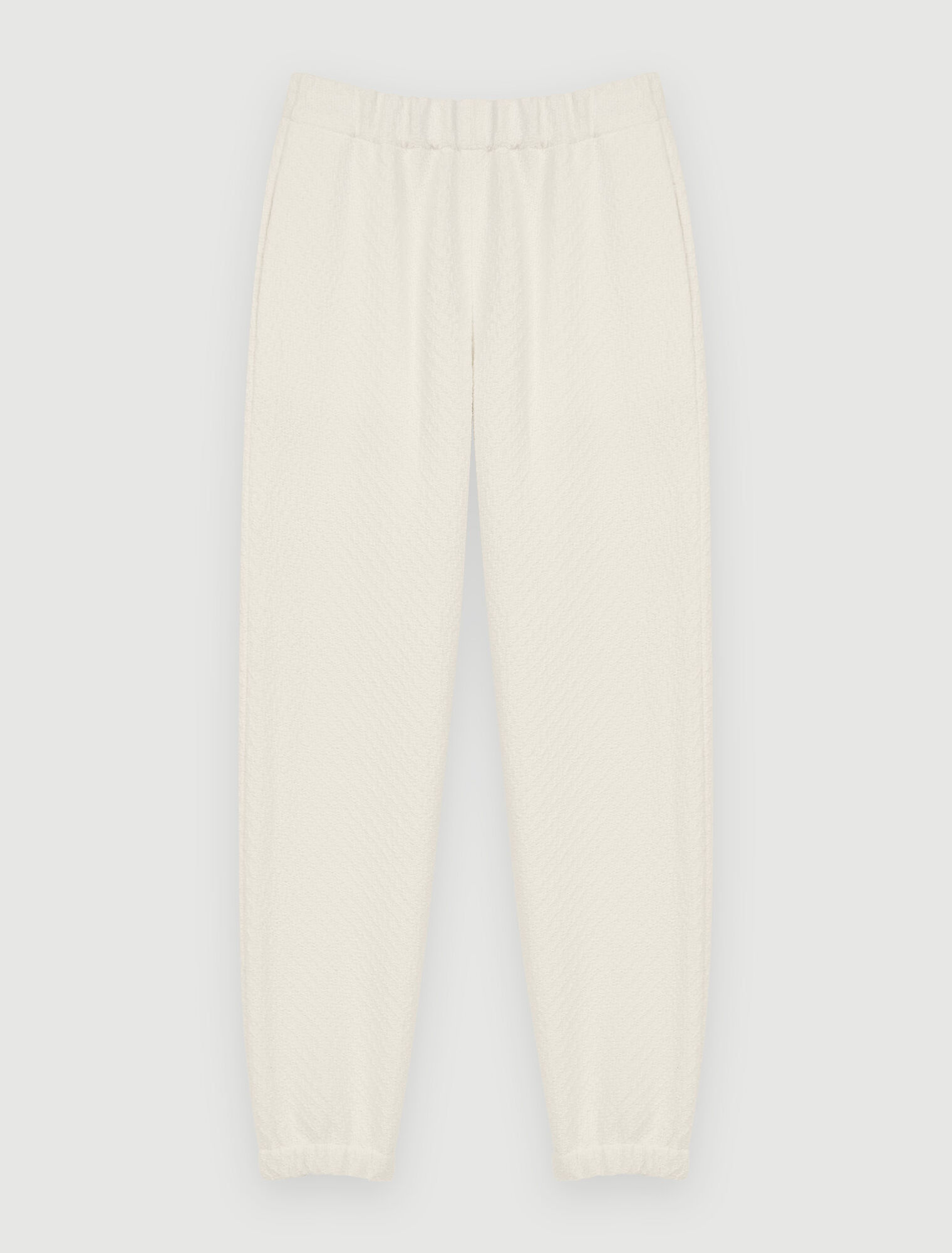 Tweed-style jogging pants