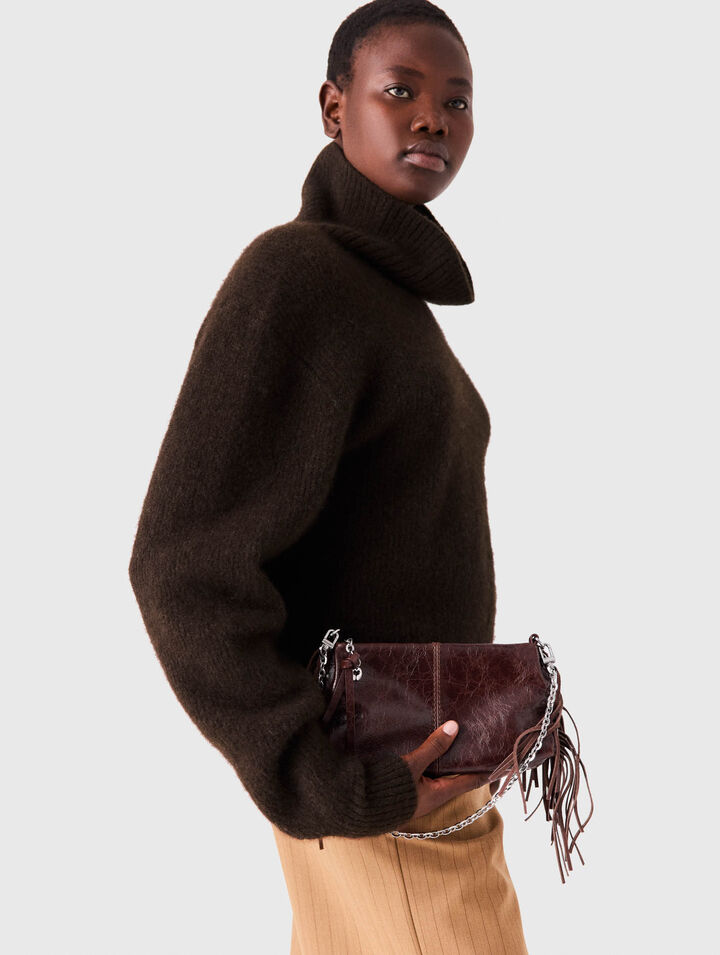 Patent leather Miss M Pouch bag