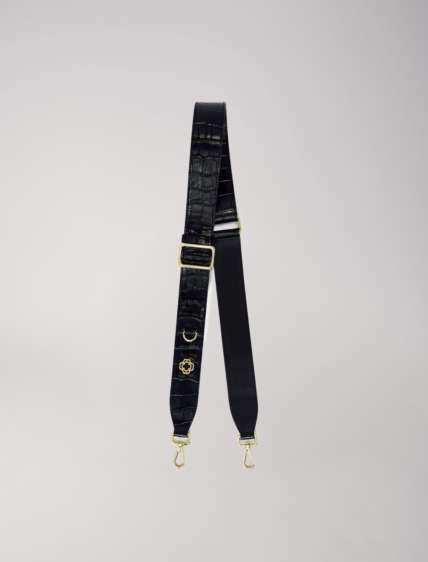 Leather shoulder strap Shoulder strap Maje