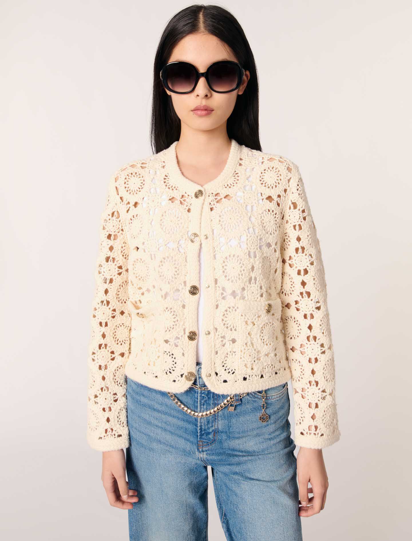 RAG COTTON CARDIGAN | MASSES OFFICIAL ONLINE STORE