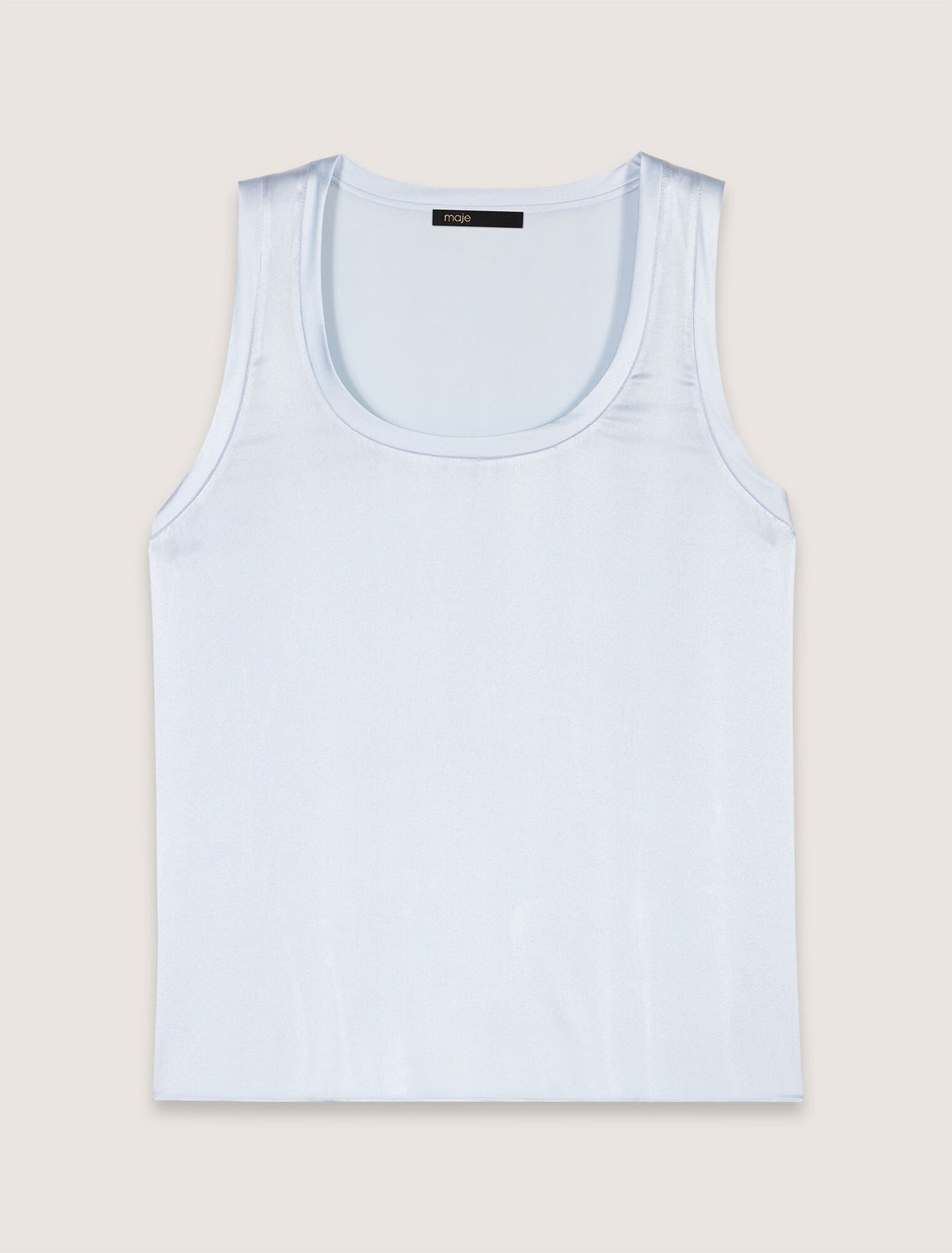 Silk vest top