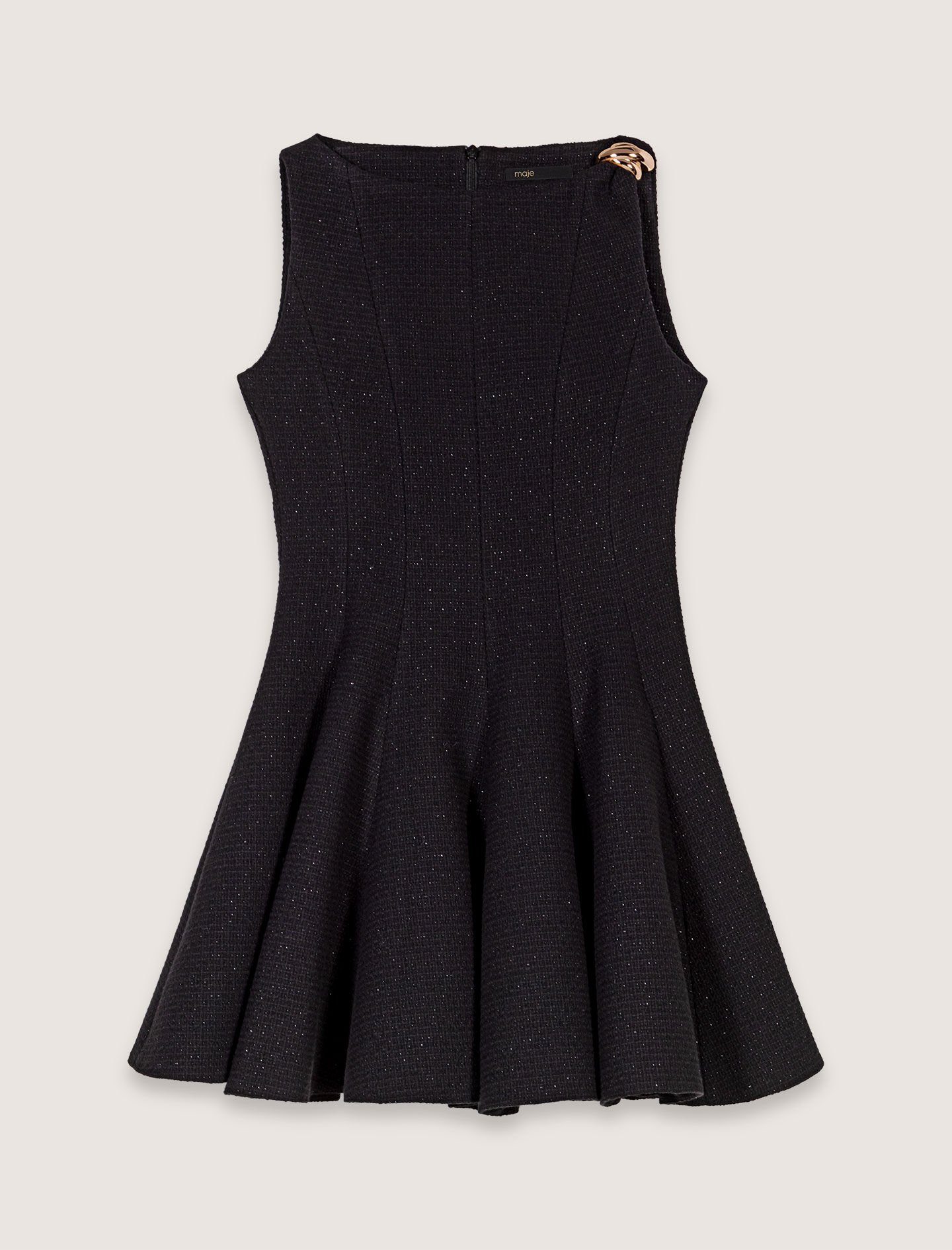 Short lamé dress - Short dresses | Maje